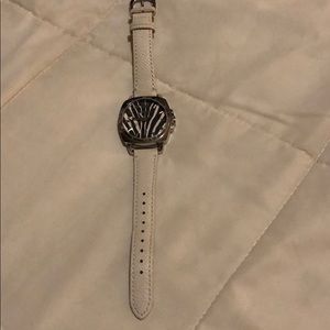 Coach Watch White